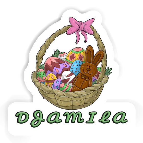 Djamila Autocollant Nid de Pâques Image