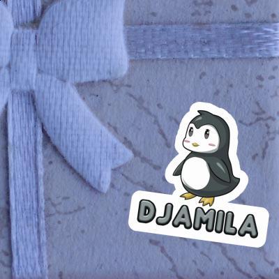 Sticker Djamila Penguin Gift package Image