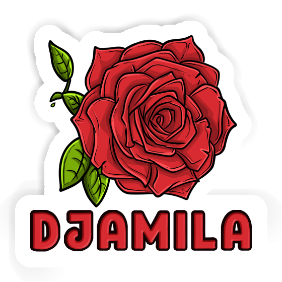 Autocollant Djamila Rose Autocollant Djamila Rose Image