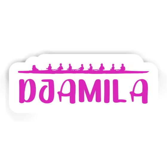Autocollant Bateau à rames Djamila Laptop Autocollant Bateau à rames Djamila Laptop Image