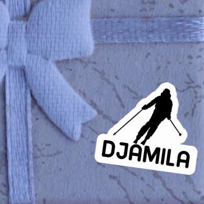 Skier Sticker Djamila Gift package Image