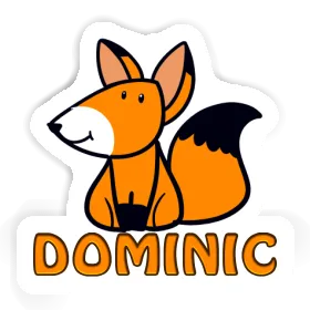 Renard Autocollant Dominic Image