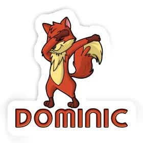 Autocollant Renard Dominic Image