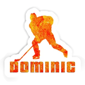 Dominic Sticker Eishockeyspieler Image