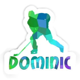 Sticker Eishockeyspieler Dominic Image