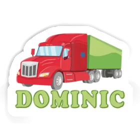 Truck Aufkleber Dominic Image