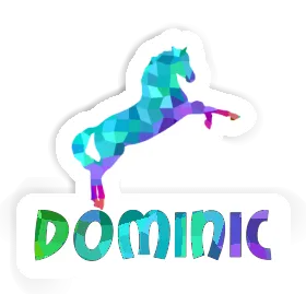Pferd Aufkleber Dominic Image