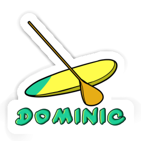 Sticker Stand Up Paddle Dominic Image