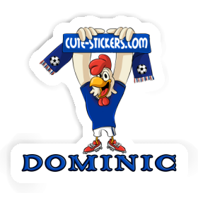 Aufkleber Hahn Dominic Image