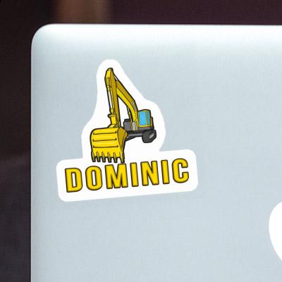 Dominic Aufkleber Bagger Laptop Dominic Aufkleber Bagger Laptop Image