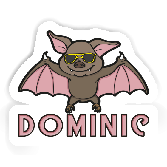Aufkleber Fledermaus Dominic Notebook Image