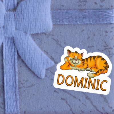 Autocollant Dominic Chat Notebook Autocollant Dominic Chat Notebook Image