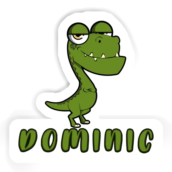 Sticker Dominic Dino Notebook Sticker Dominic Dino Gift package Image