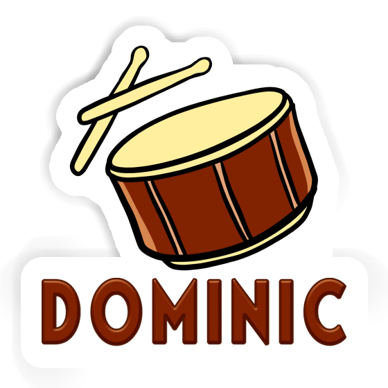 Dominic Sticker Trommel Notebook Dominic Sticker Trommel Gift package Image