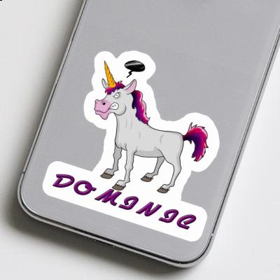 Dominic Sticker Einhorn Dominic Sticker Einhorn Image
