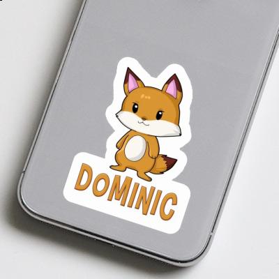 Dominic Autocollant Renard Dominic Autocollant Renard Image