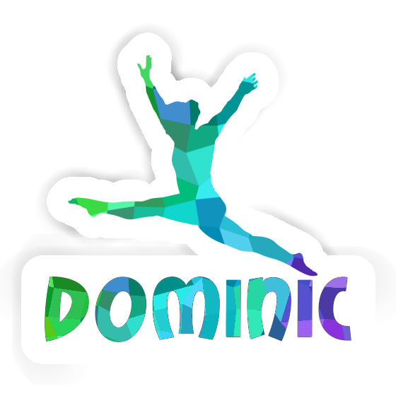 Gymnaste Autocollant Dominic Notebook Image