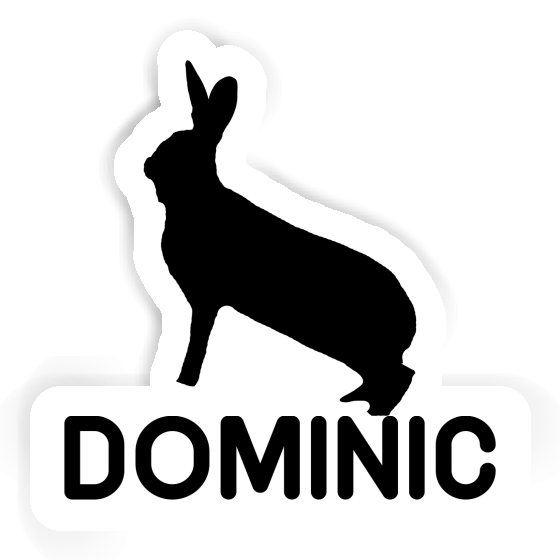 Sticker Dominic Kaninchen Notebook Sticker Dominic Kaninchen Notebook Image