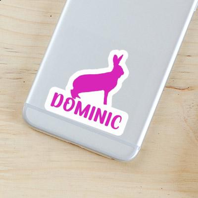 Dominic Sticker Kaninchen Notebook Image