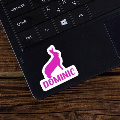 Dominic Sticker Kaninchen Laptop Image