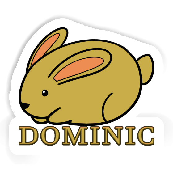 Kaninchen Sticker Dominic Notebook Kaninchen Sticker Dominic Notebook Image