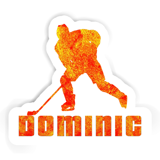 Dominic Sticker Eishockeyspieler Notebook Dominic Sticker Eishockeyspieler Gift package Image