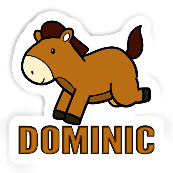 Cheval Autocollant Dominic Notebook Cheval Autocollant Dominic Notebook Image