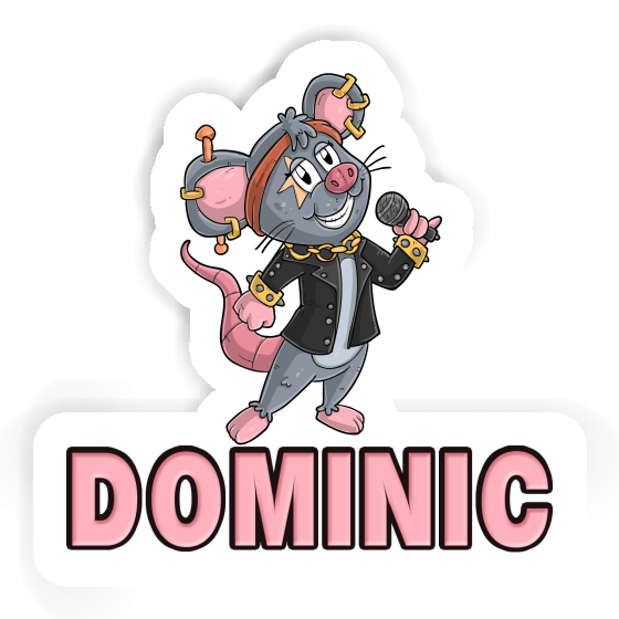 Aufkleber Sängerin Dominic Aufkleber Sängerin Dominic Image