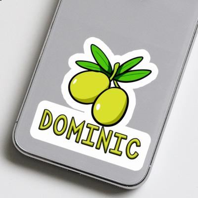 Olive Aufkleber Dominic Gift package Image
