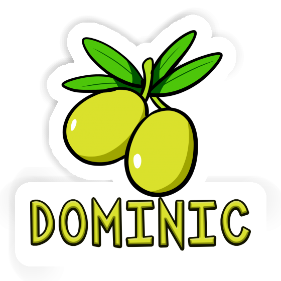 Olive Aufkleber Dominic Gift package Image