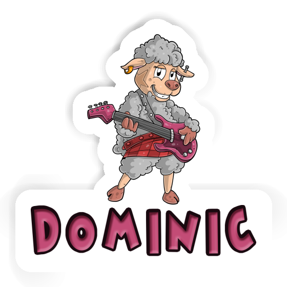 Dominic Sticker Rockergirl Laptop Image