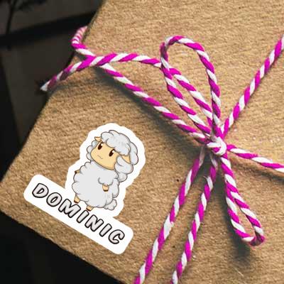 Dominic Sticker Sheep Dominic Sticker Sheep Image