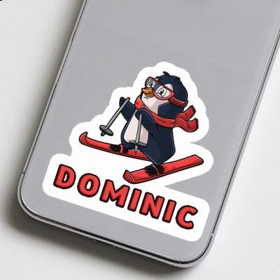 Dominic Aufkleber Skifahrerin Dominic Aufkleber Skifahrerin Image