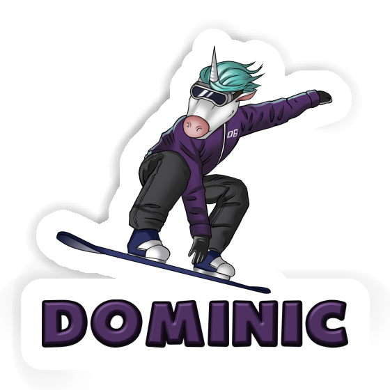 Aufkleber Dominic Snowboarderin Notebook Aufkleber Dominic Snowboarderin Gift package Image