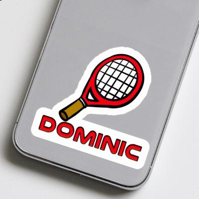 Aufkleber Tennisschläger Dominic Notebook Aufkleber Tennisschläger Dominic Notebook Image