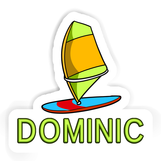 Voile de windsurf Autocollant Dominic Notebook Image
