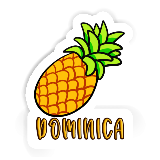 Sticker Pineapple Dominica Notebook Sticker Pineapple Dominica Gift package Image