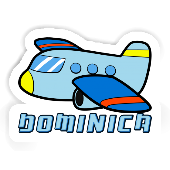 Autocollant Avion Dominica Notebook Autocollant Avion Dominica Gift package Image