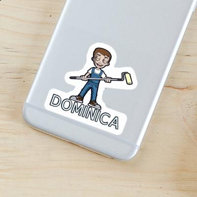 Sticker Dominica Painter Image