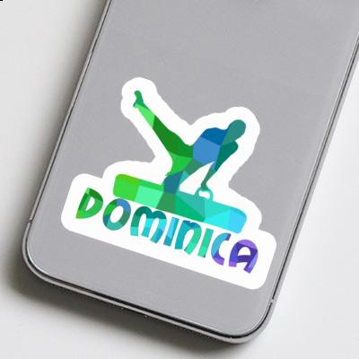 Gymnaste Autocollant Dominica Notebook Image