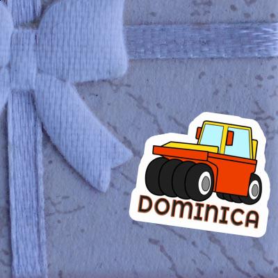 Autocollant Dominica Rouleau à pneus Notebook Autocollant Dominica Rouleau à pneus Gift package Image
