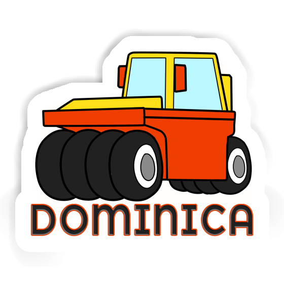 Autocollant Dominica Rouleau à pneus Autocollant Dominica Rouleau à pneus Image