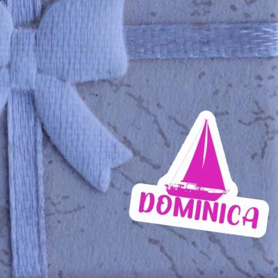 Autocollant Dominica Voilier Notebook Autocollant Dominica Voilier Gift package Image