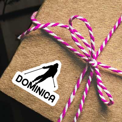 Dominica Sticker Skier Gift package Image
