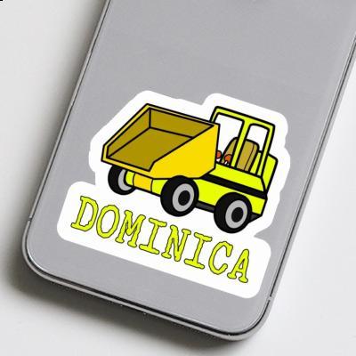 Benne avant Autocollant Dominica Laptop Benne avant Autocollant Dominica Laptop Image