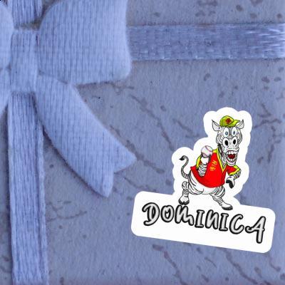 Sticker Dominica Zebra Notebook Sticker Dominica Zebra Gift package Image