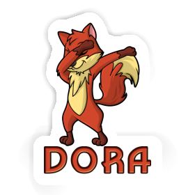 Dabbing Fox Sticker Dora Image