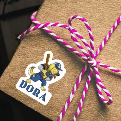 Sticker Dora Baseball-Hund Notebook Sticker Dora Baseball-Hund Gift package Image
