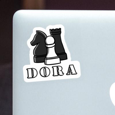 Sticker Schachfigur Dora Notebook Sticker Schachfigur Dora Gift package Image