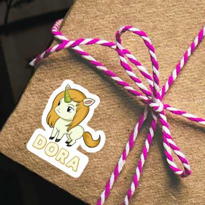 Dora Aufkleber Einhorn Notebook Dora Aufkleber Einhorn Gift package Image